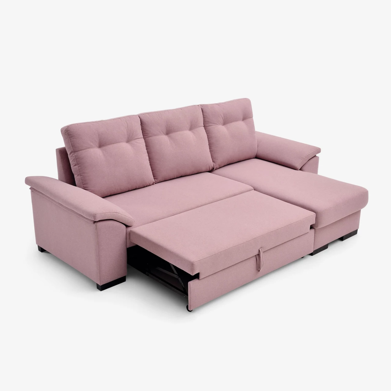 sofa-cama con mecanismo cigüeña (abierto)