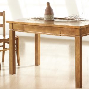 Mesa de madera de fresno para la cocina